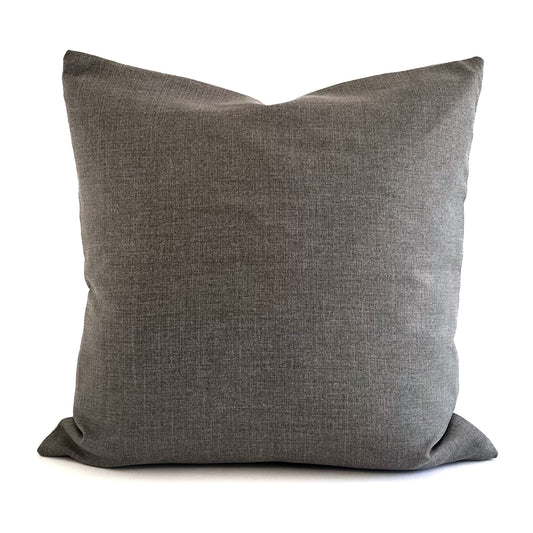 Kelso Embroidery Cushion - Cobblestone