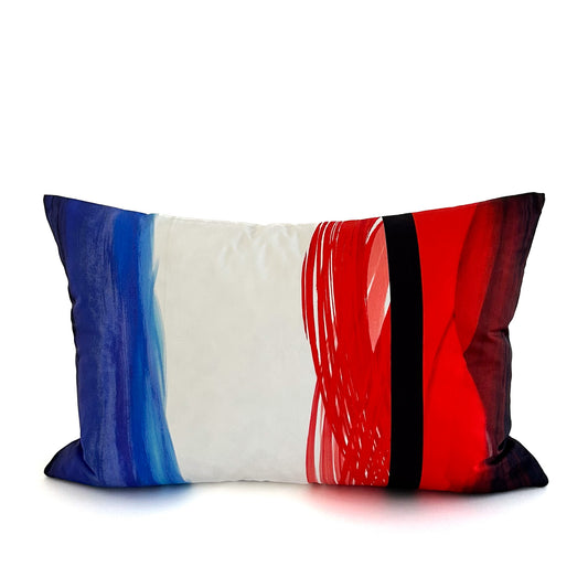 Tempera Lumbar Cushion - Multicolour Garance