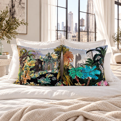 Bagatelle Cushion - Reglisse (Sold as a Pair)