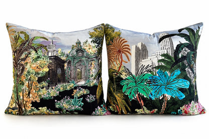 Bagatelle Cushion - Reglisse (Sold as a Pair)