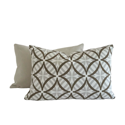 Coolum Outdoor Lumbar Cushion - Stone