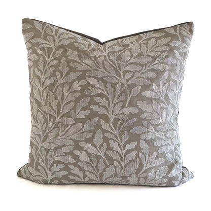 Kelso Embroidery Cushion - Cobblestone