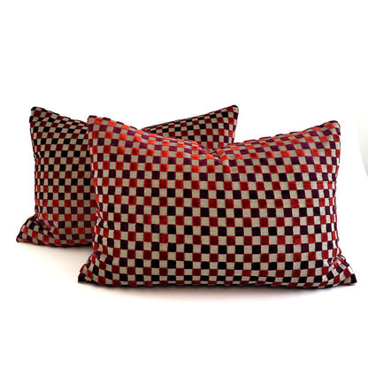 Brissac Lumbar Cushion - Spice