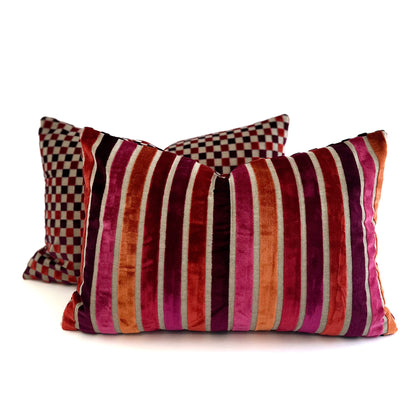 Brissac Lumbar Cushion - Spice