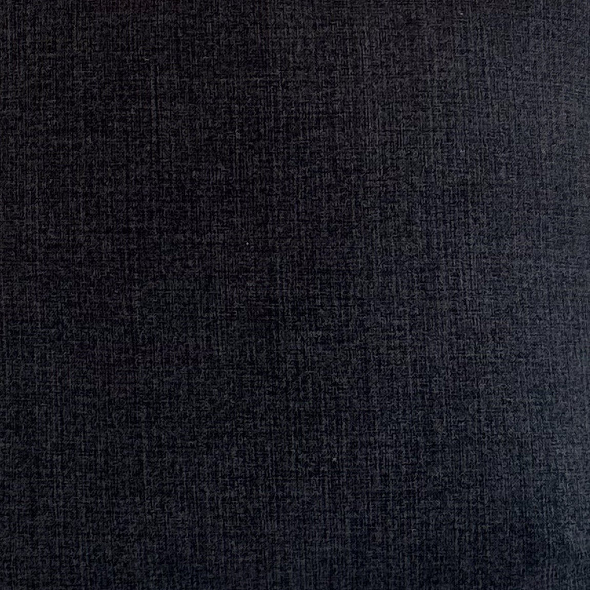 Closeup of cushy colour raven fabric 