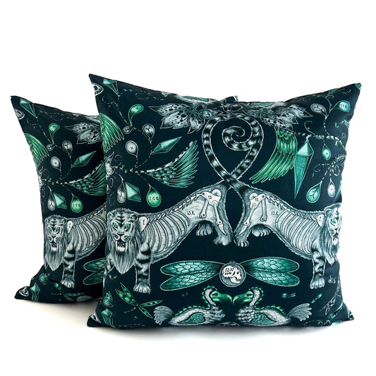 Extinct Cushion - Navy