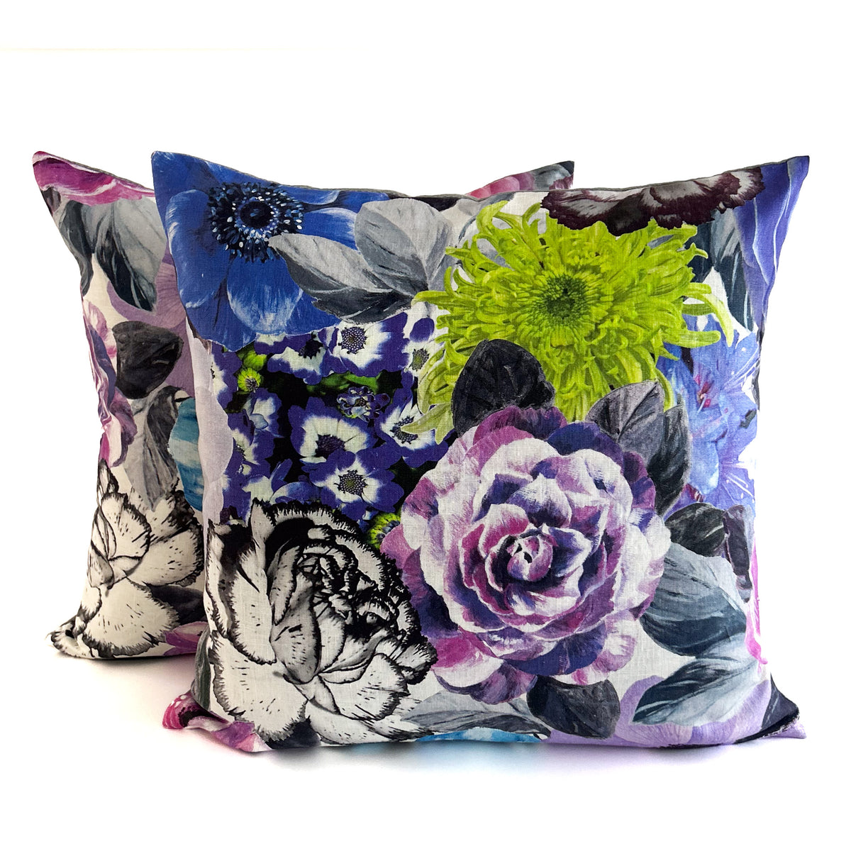Oriana Euro Cushion - Crocus (4 Pattern Variations)
