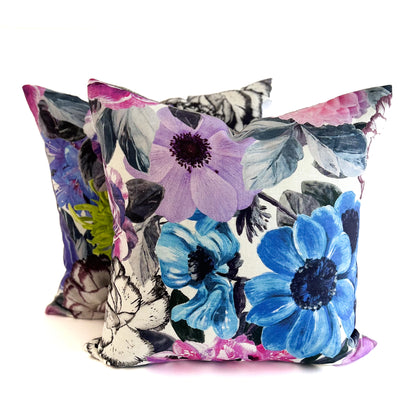 Oriana Euro Cushion - Crocus (4 Pattern Variations)