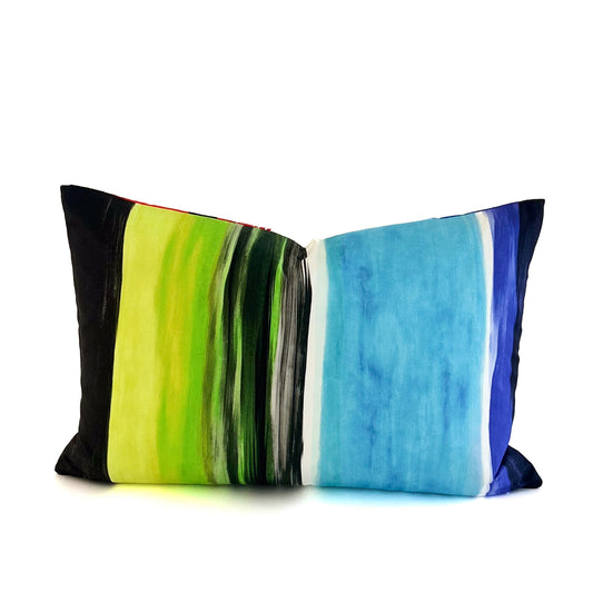 Tempera Lumbar Cushion - Multicolour Garance