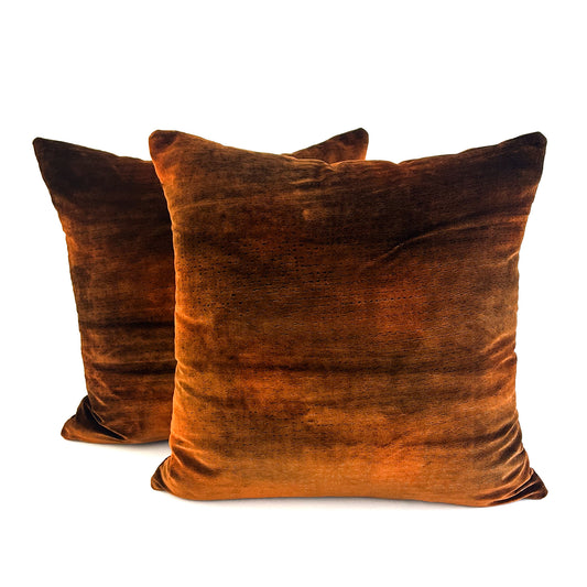 Peintures De Paix Cushion - Cuivre