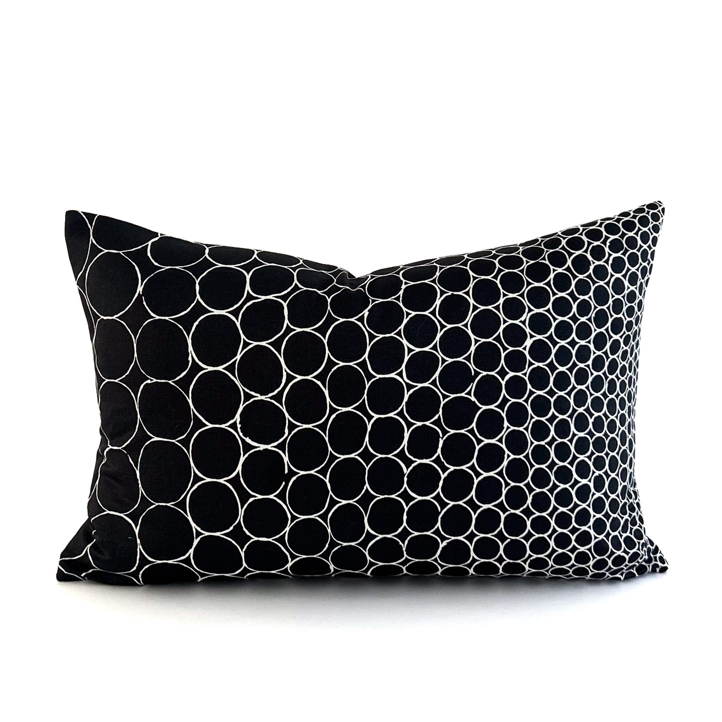 Pearls Cushion - Caviar