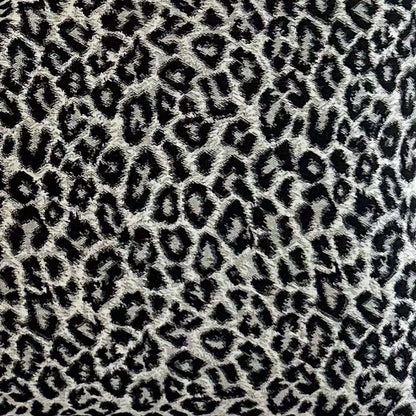 Closeup of Tibet Leopard print on outdoor cushion   