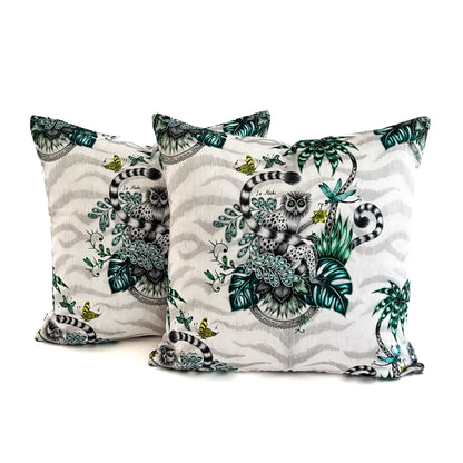 Lemur Cushion - Jungle