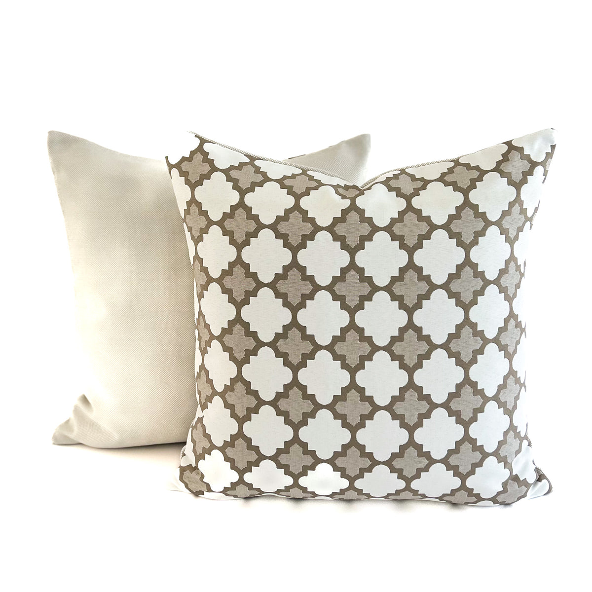 Bells Beach Outdoor Cushion - Stone