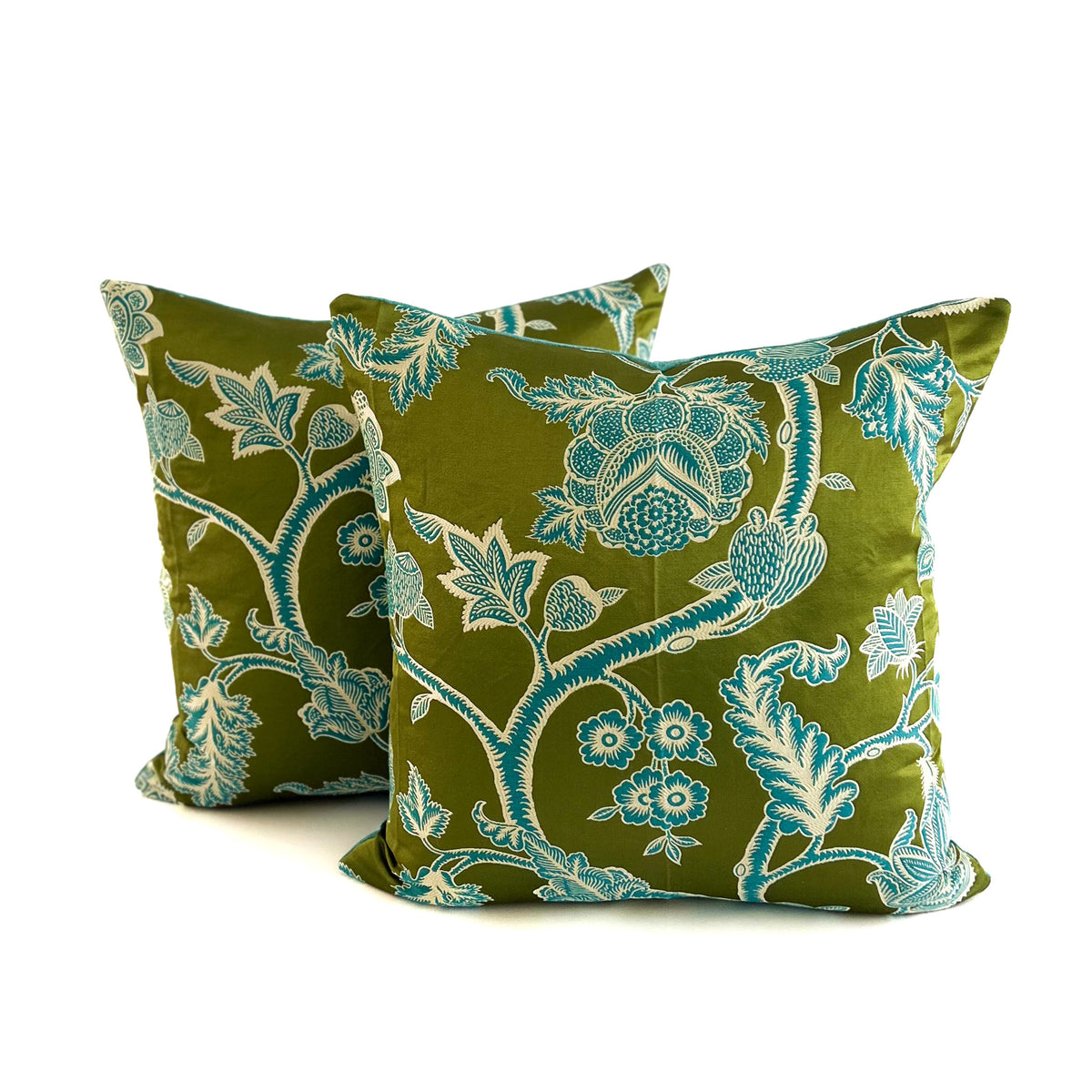 Kelway Cushion - Moss/Teal