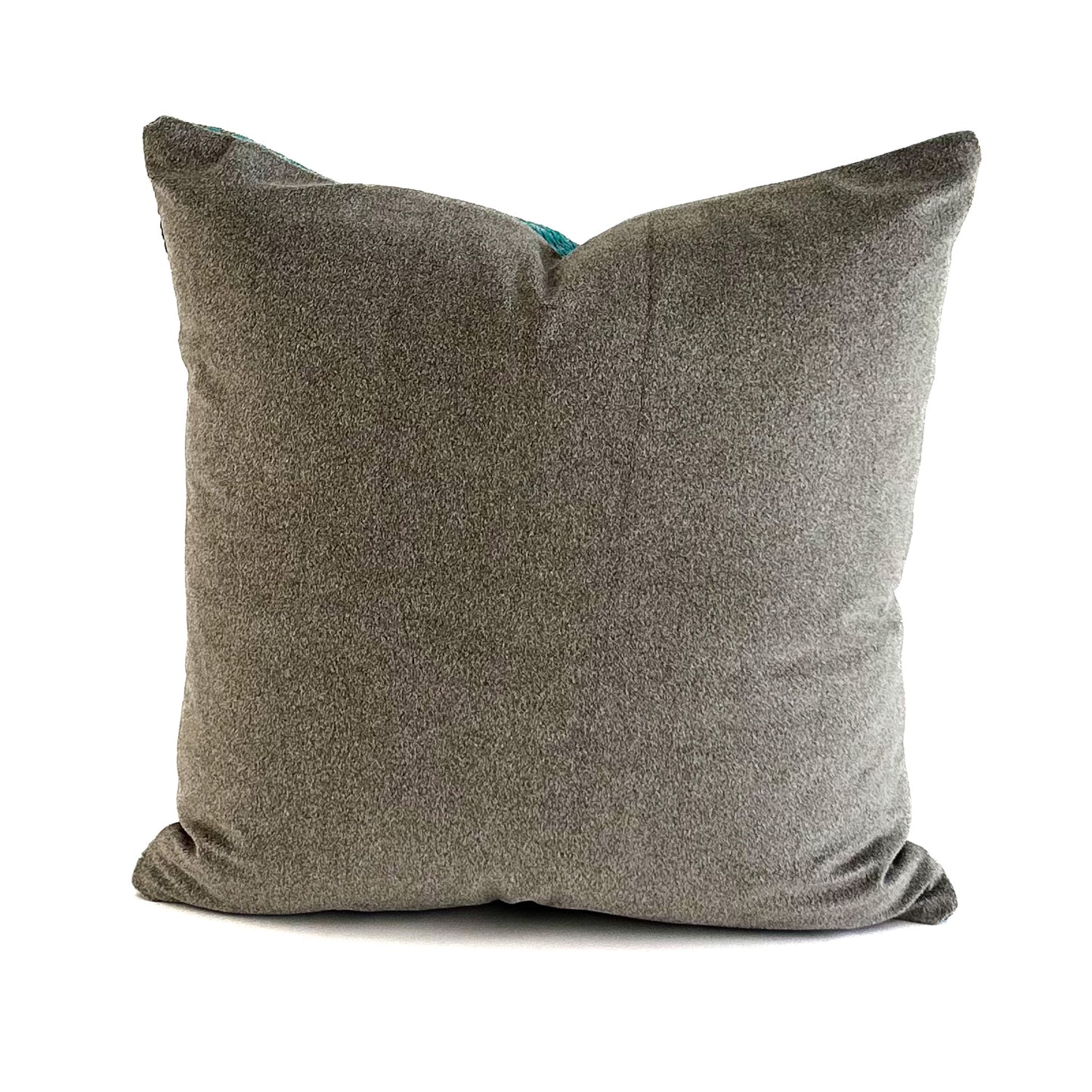 Cheetah Cushion - Teal