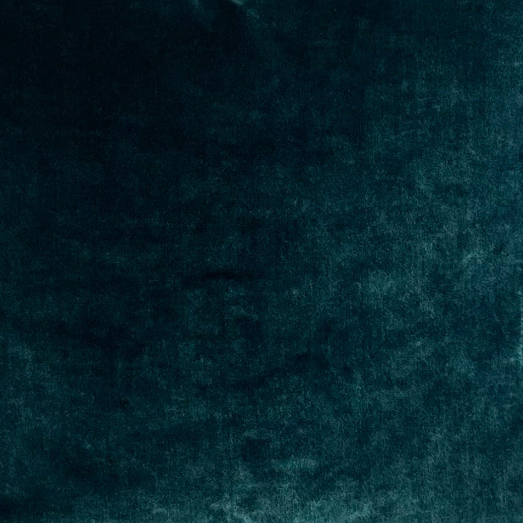 Teal, Aquamarine velvet fabric   