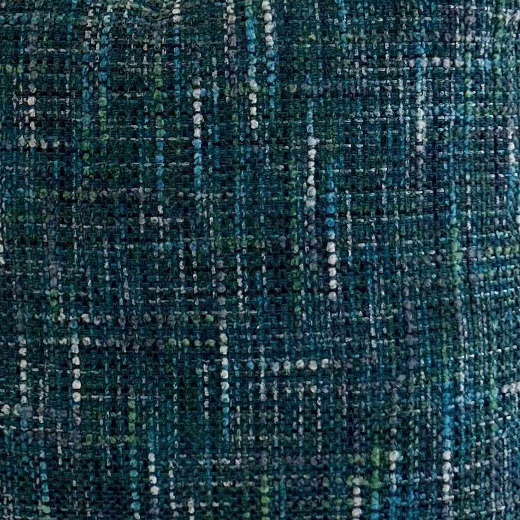 Textured blue and green fabric 