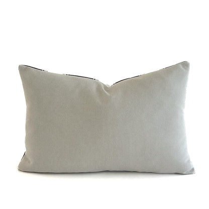 Gray cushion on a white background
