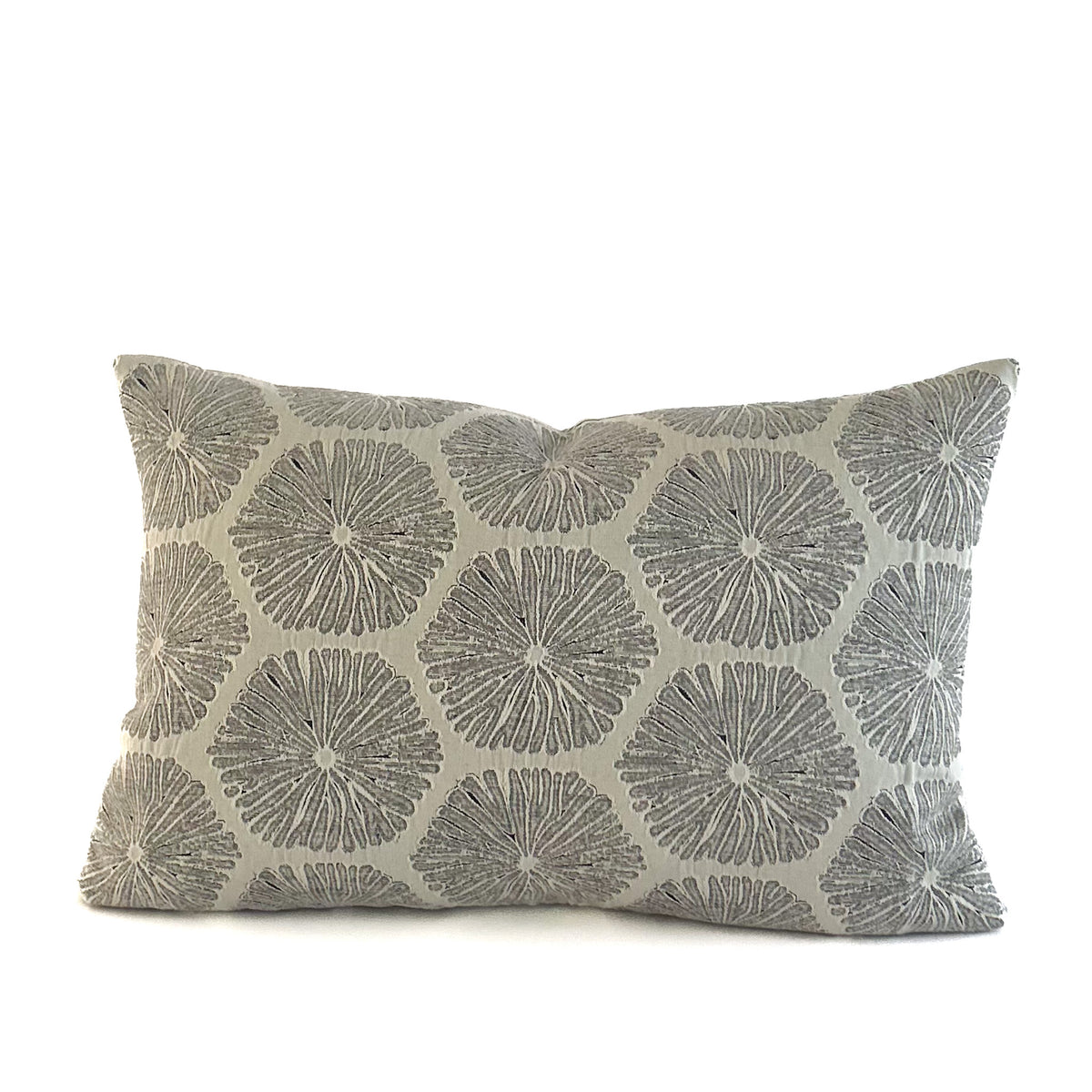 Sea Urchin Lumbar Cushion - Silver